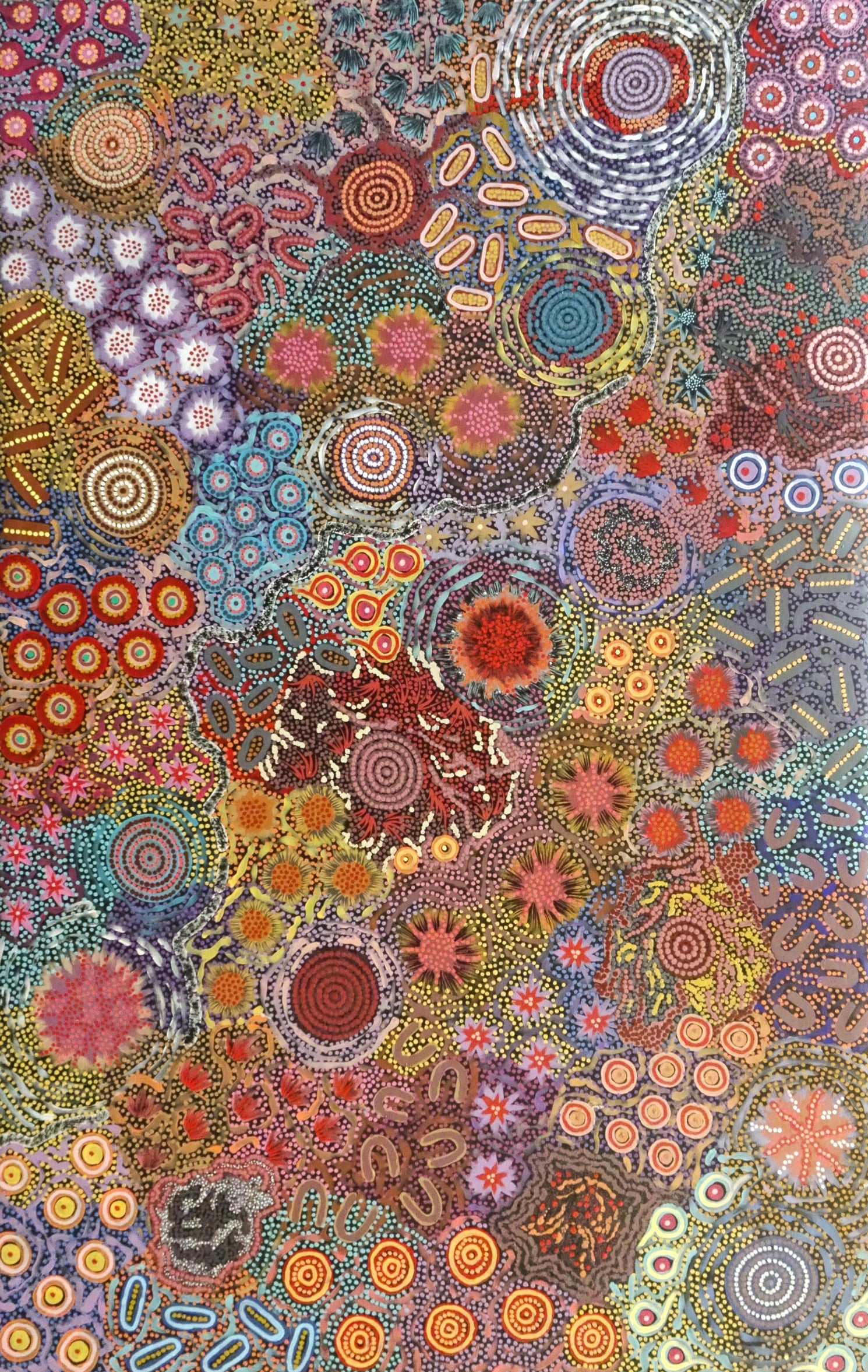 Gabriella and Michelle Possum Nungurrayi Aboriginal Art