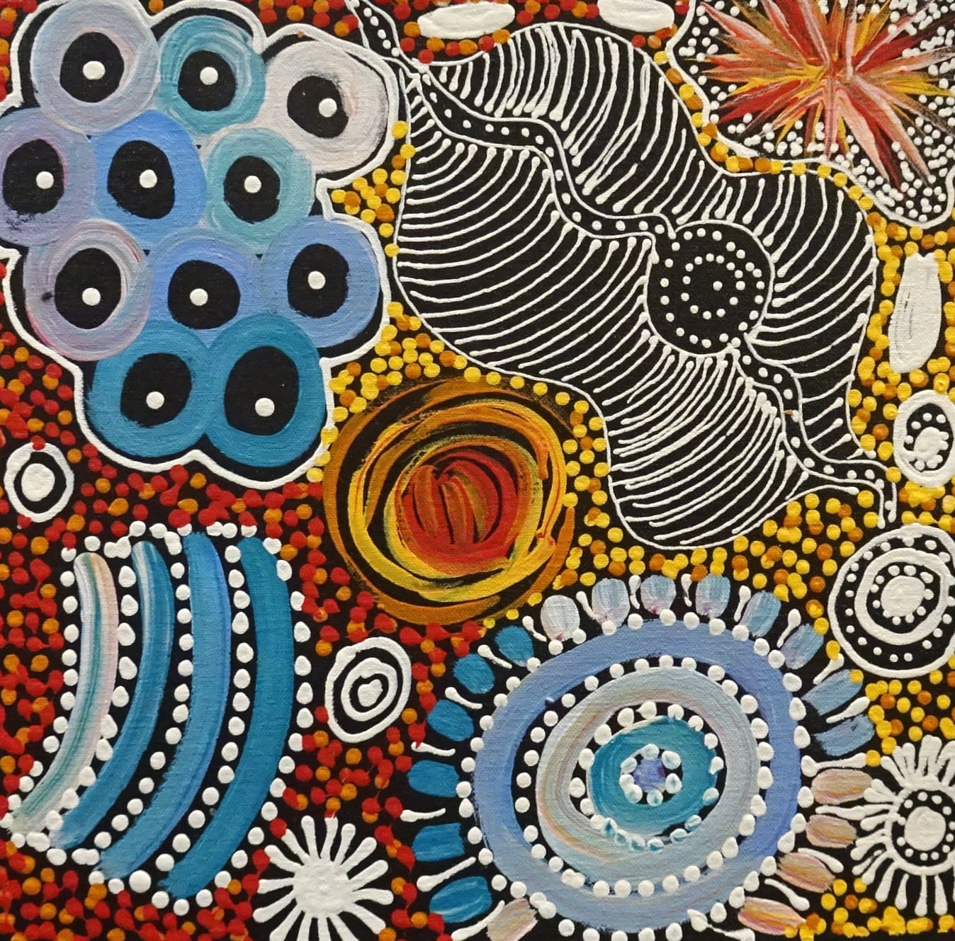 Janet Golder Kngwarreye Aboriginal Art