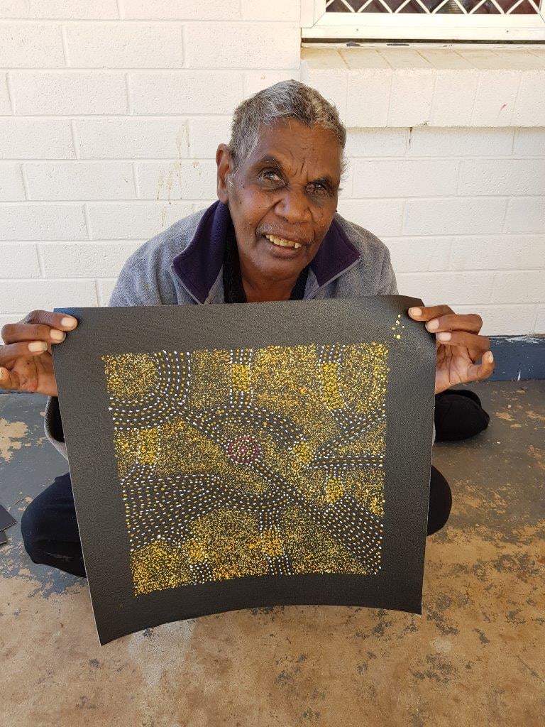 Gracie Morton Pwerle Aboriginal Art