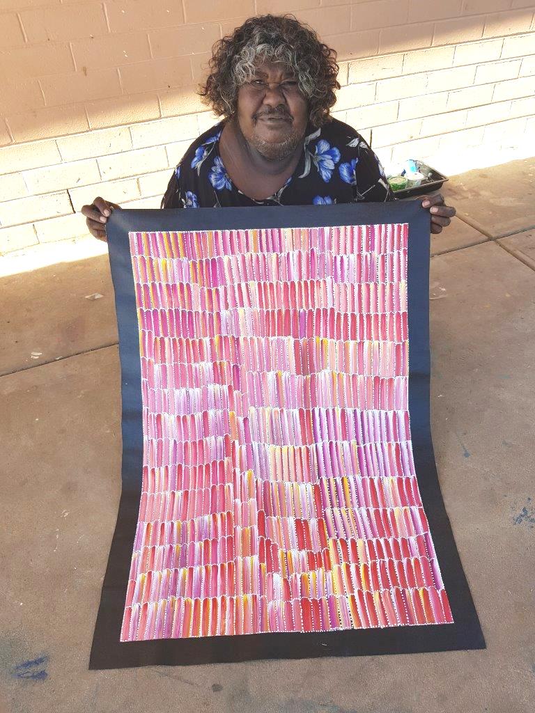 Jeannie Mills Pwerle Aboriginal Art