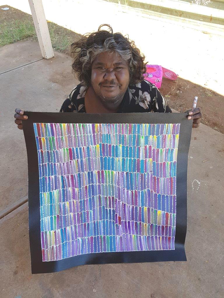 Jeannie Mills Pwerle Aboriginal Art