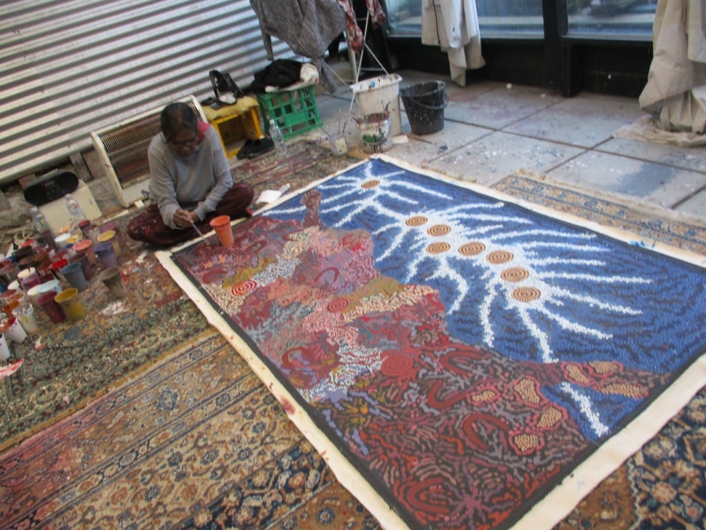 Gabriella Possum Nungurrayi / Grandmother's Country and Seven Sisters Dreaming (7B) - Image 3