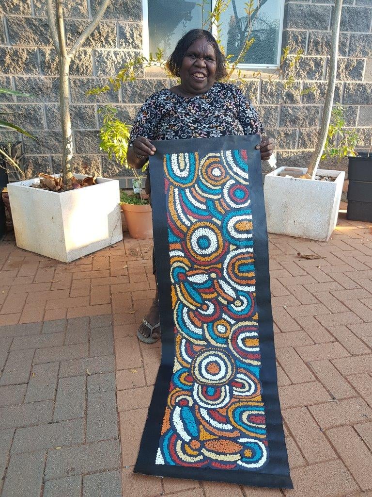 Nellie Marks Nakamarra Aboriginal Art