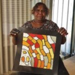 Nellie Marks Nakamarra Aboriginal Art