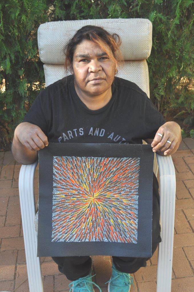 Bernadine Johnson Kemarre Aboriginal Art