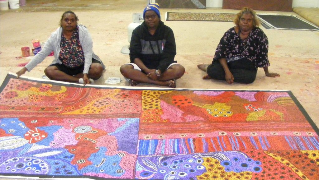 Woods Collaboration Aboriginal Art