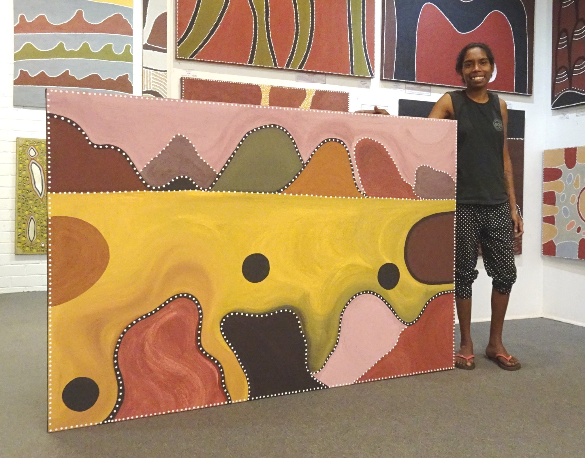 April Nulgit Aboriginal Art