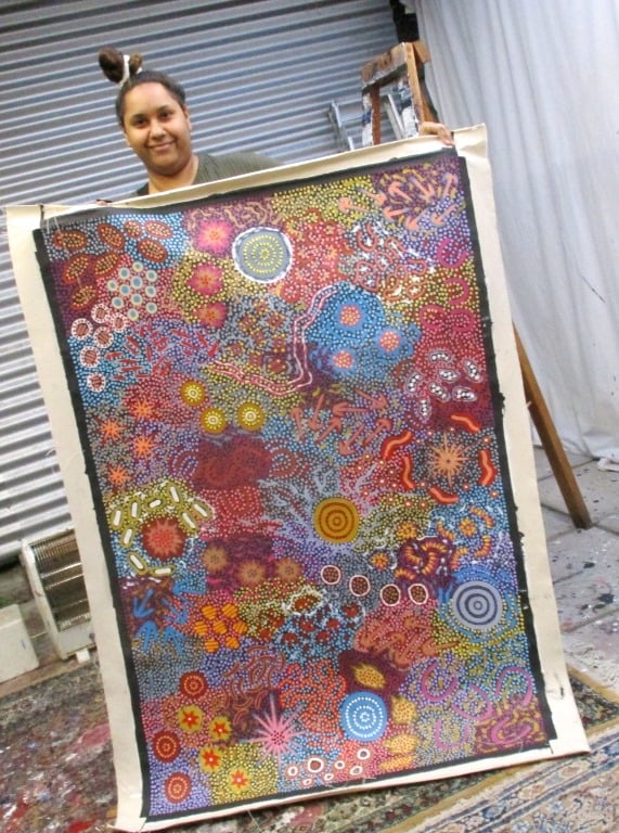 Azeza Possum Aboriginal Art