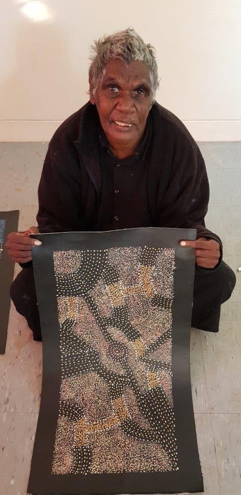Gracie Morton Pwerle Aboriginal Art