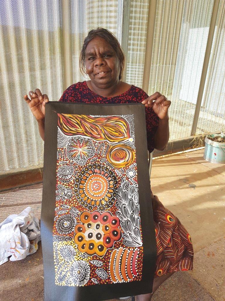 Janet Golder Kngwarreye Aboriginal Art