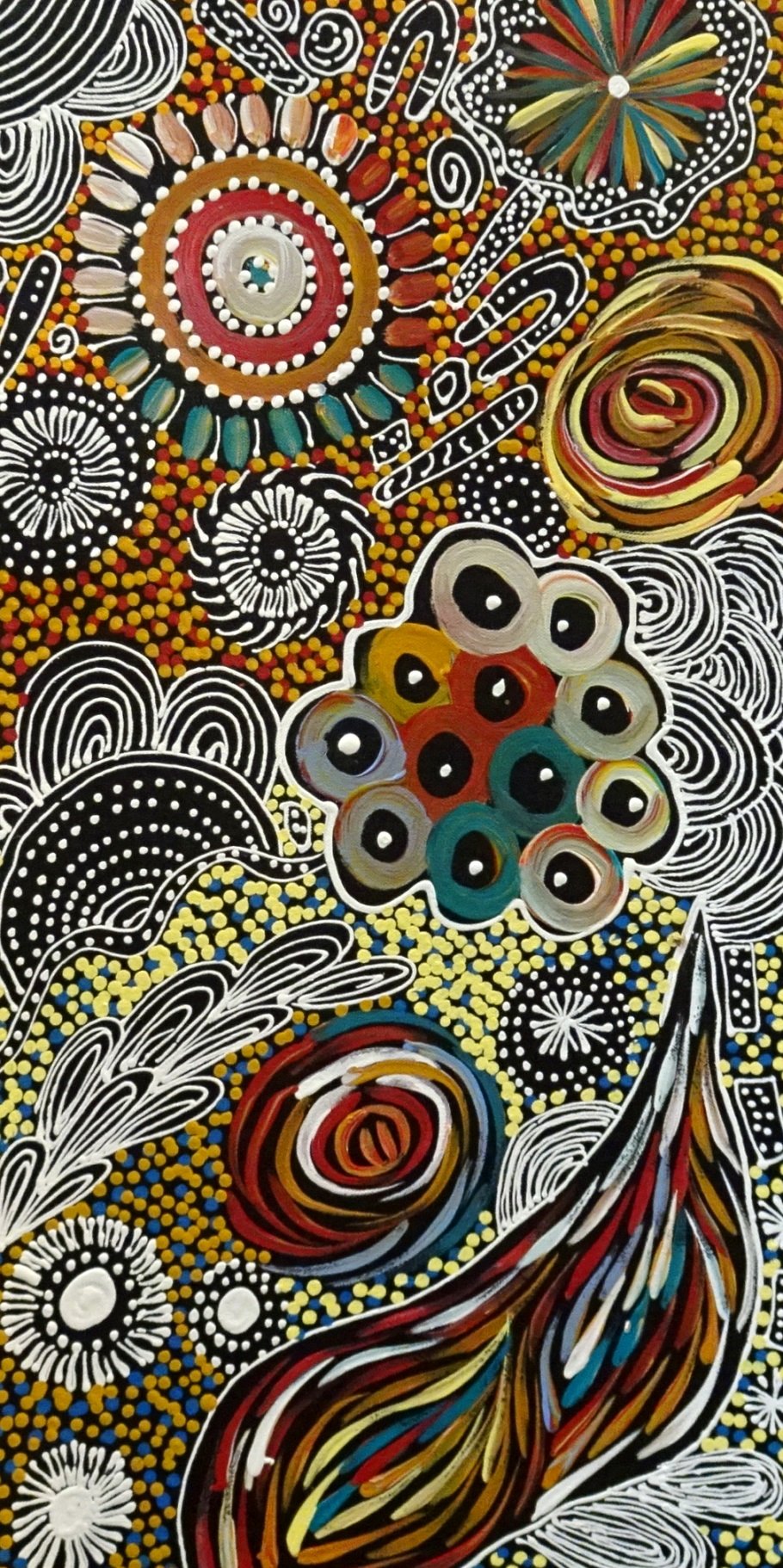 Janet Golder Kngwarreye Aboriginal Art