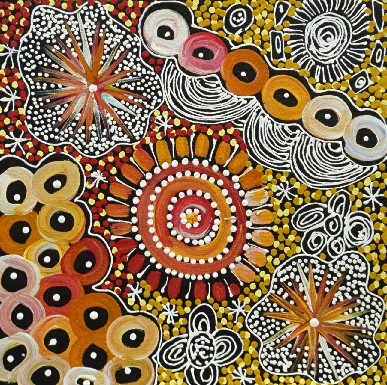 Janet Golder Kngwarreye Aboriginal Art
