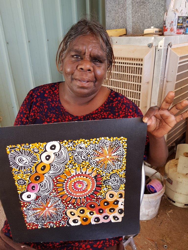 Janet Golder Kngwarreye Aboriginal Art
