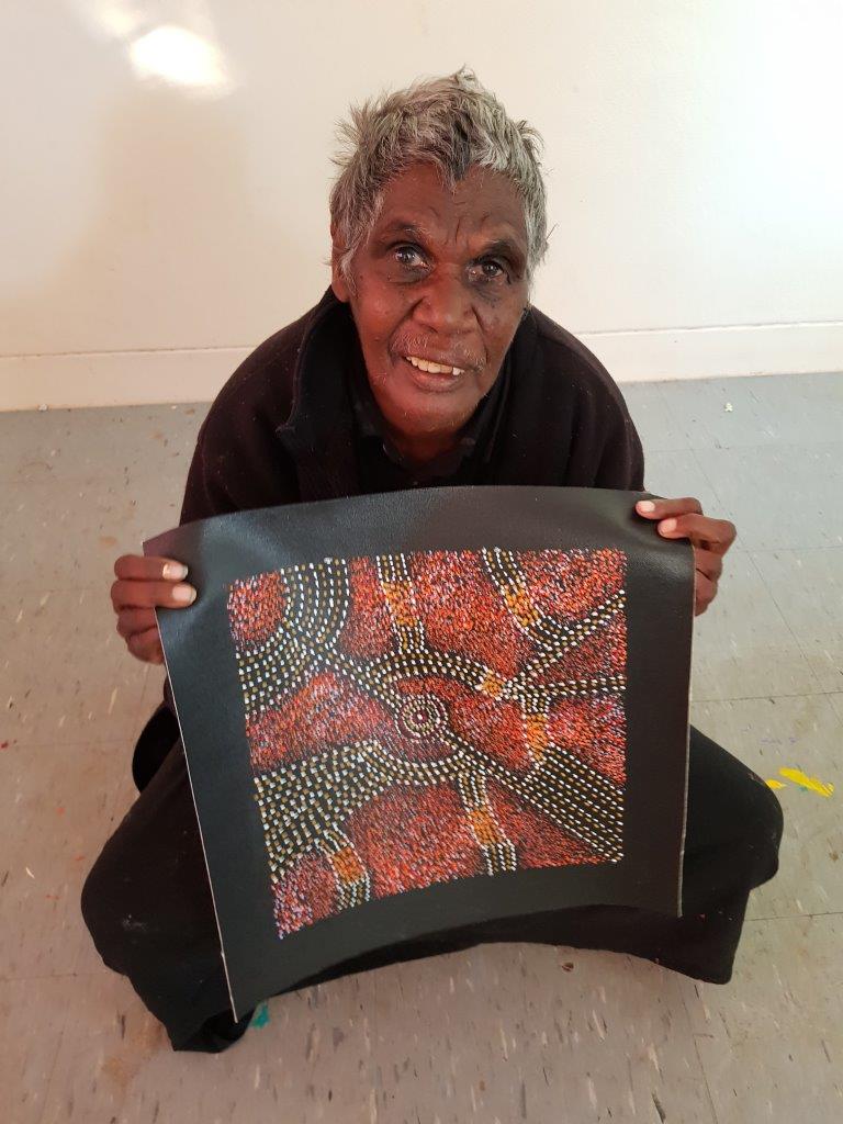Gracie Morton Pwerle Aboriginal Art