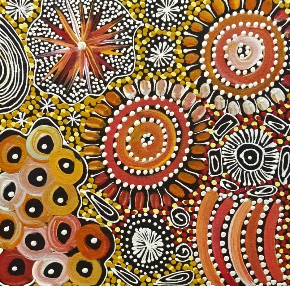 Janet Golder Kngwarreye Aboriginal Art