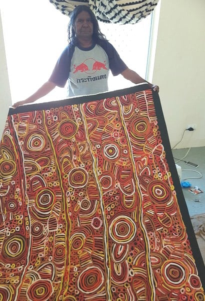 Betty Mbitjana Aboriginal Artist