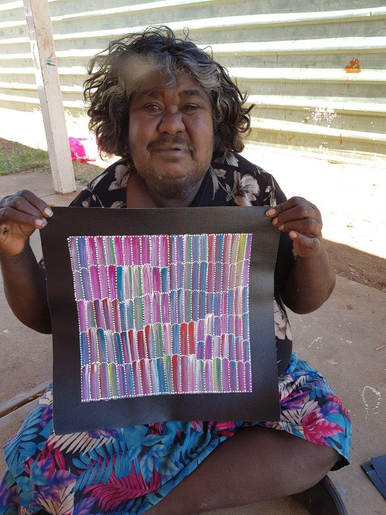 Jeannie Mills Pwerle Aboriginal Art