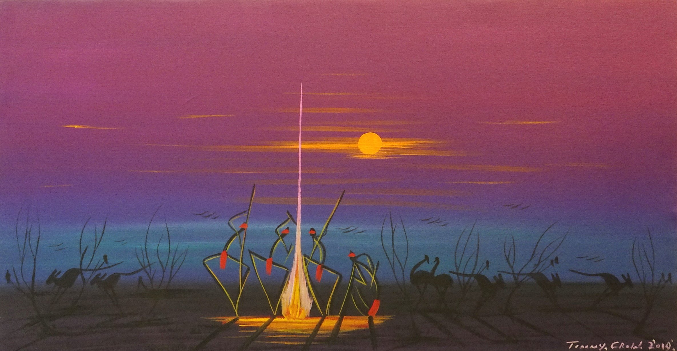 Tommy Crow Aboriginal Art