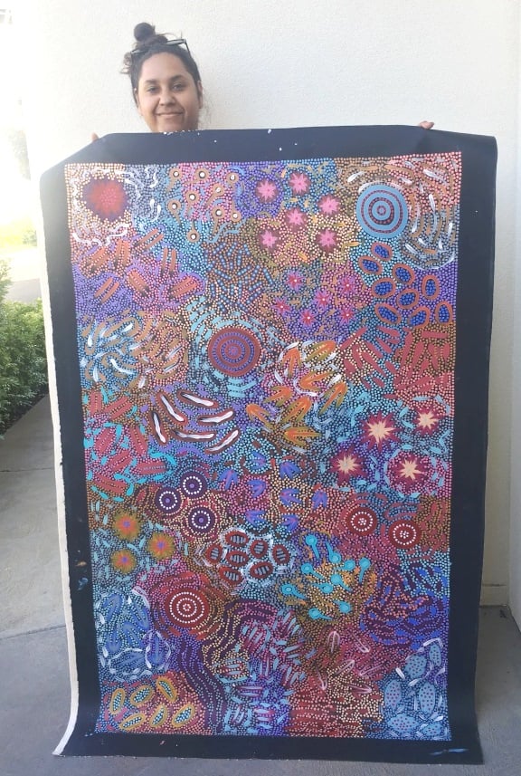 Azeza Possum Aboriginal Art