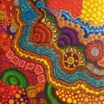 Damien and Yilpi Marks Aboriginal Art