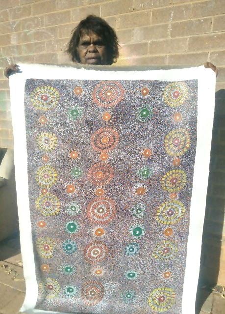 Lucky Morton Kngwarreye Aboriginal Art