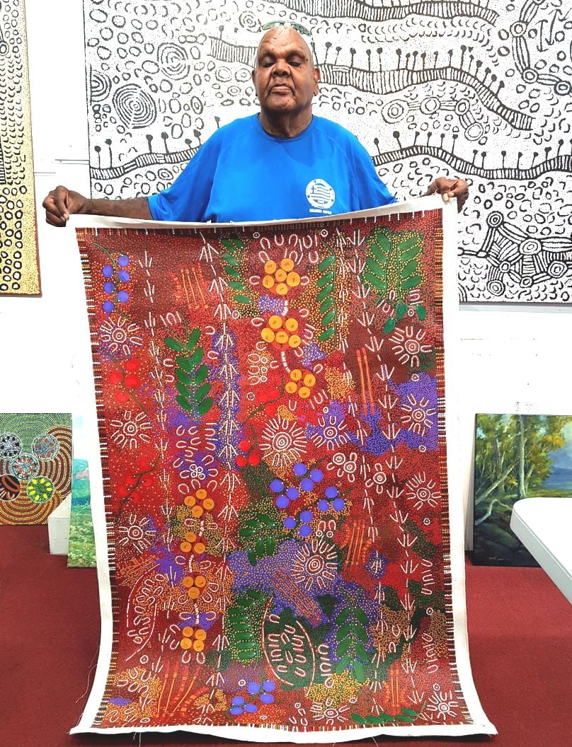 Sandy Walker Japanardi Aboriginal Art