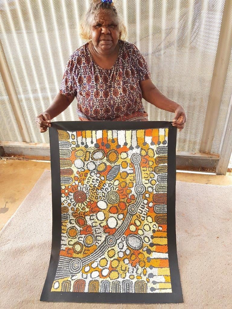 Winnie Reid Nakamarra Aboriginal Art