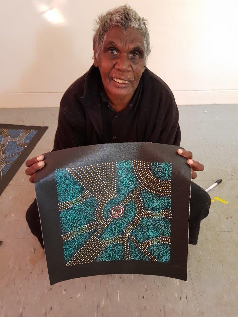 Gracie Morton Pwerle Aboriginal Art