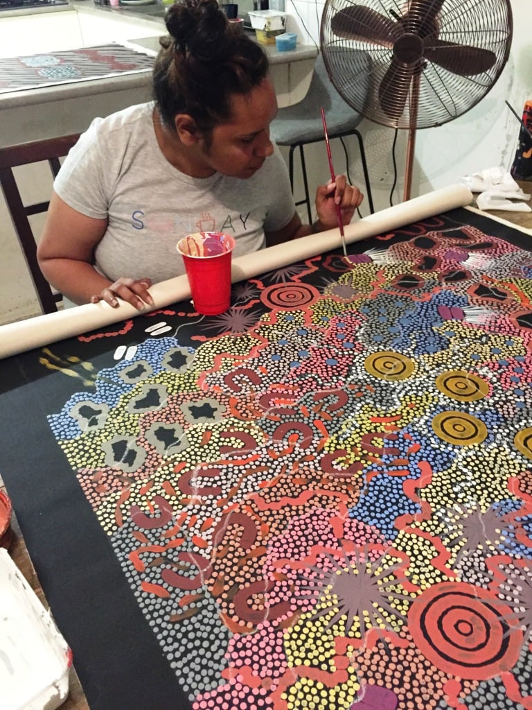 Azeza Possum Aboriginal Art