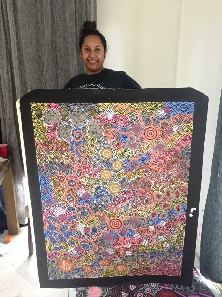 Azeza Possum Aboriginal Art