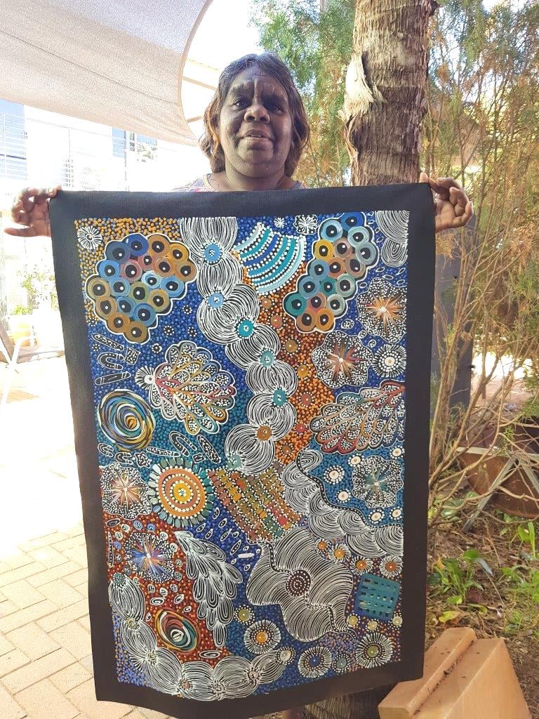 Janet Golder Kngwarreye Aboriginal Art