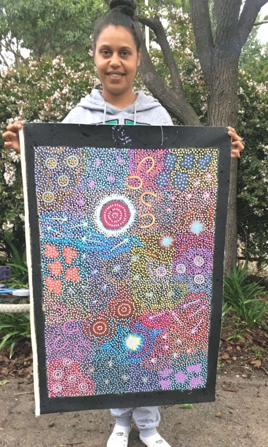 Chelsea Possum Aboriginal Art