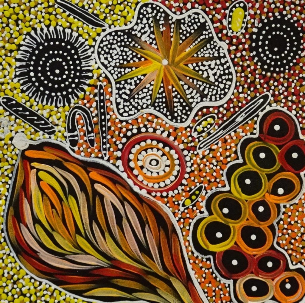 Janet Golder Kngwarreye Aboriginal Art