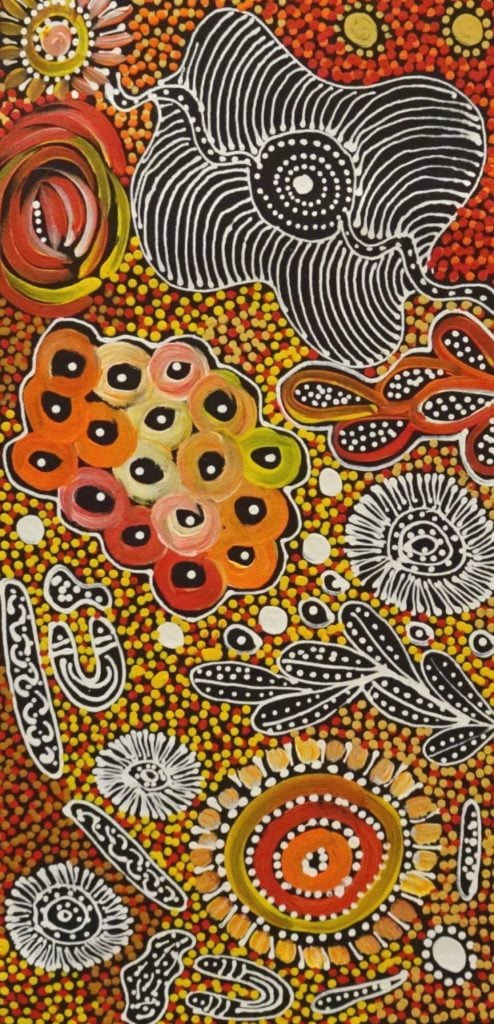 Janet Golder Kngwarreye Aboriginal Art