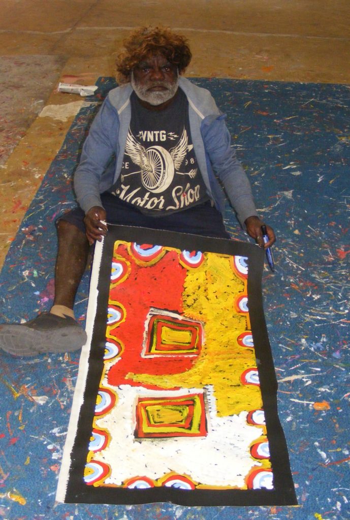 Bob Gibson Tjungurrayi Aboriginal Art