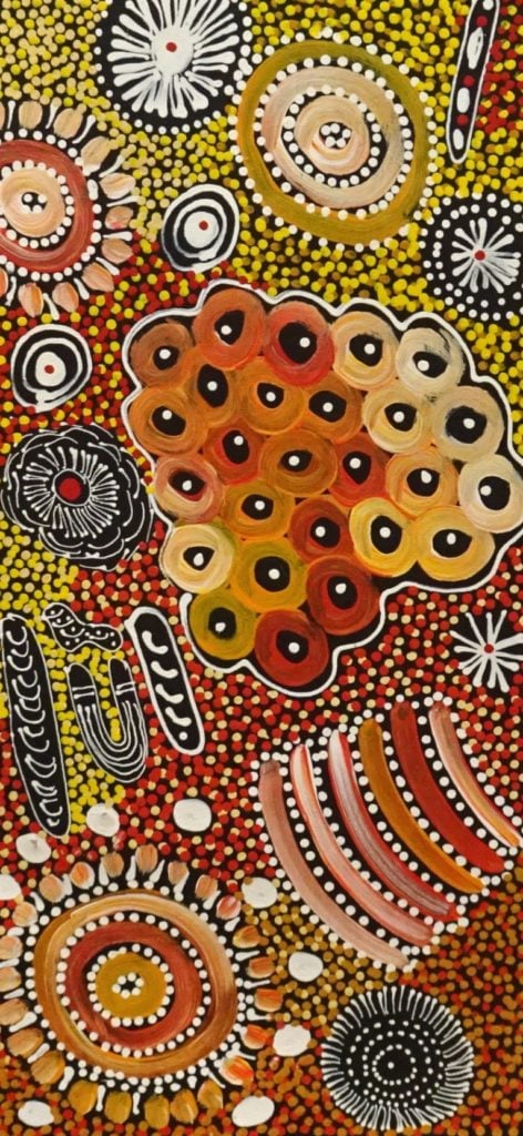 Janet Golder Kngwarreye Aboriginal Art
