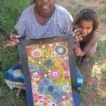 Janet Golder Kngwarreye Aboriginal Art
