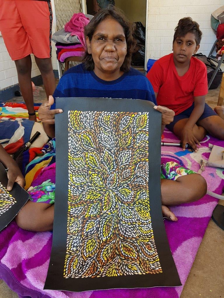 Roseanne Morton Petyarre Aboriginal Art