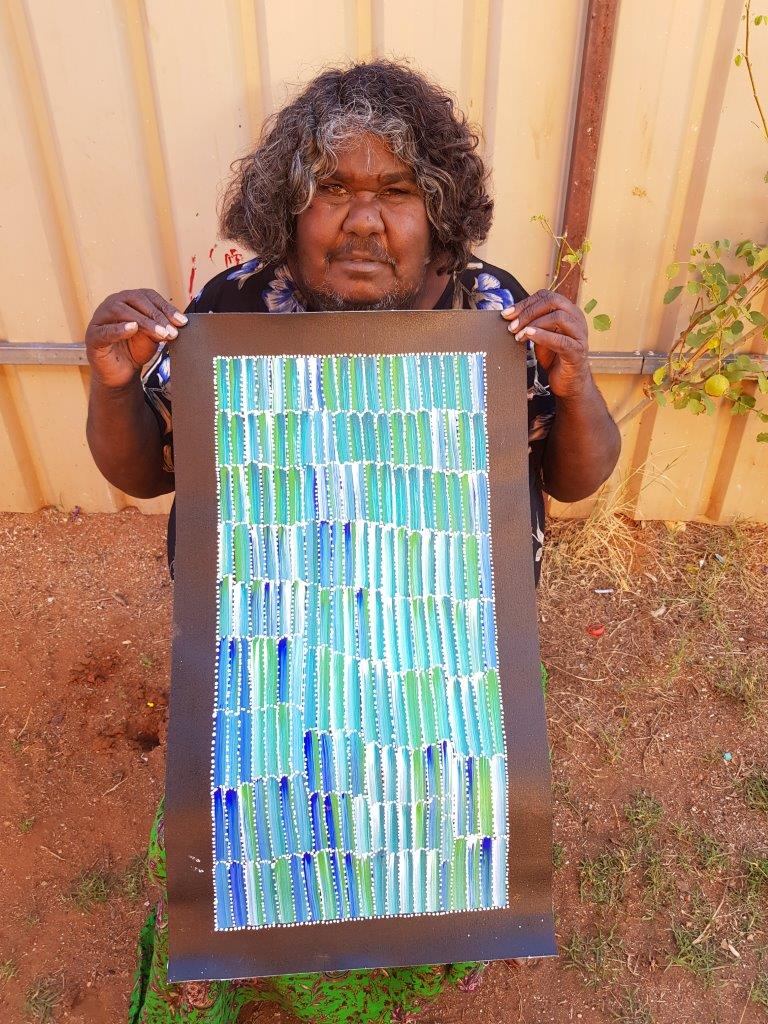 Jeannie Mills Pwerle Aboriginal Art