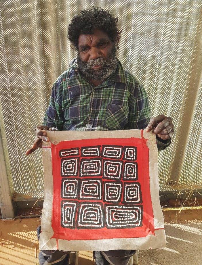 Thomas Tjapaltjarri Aboriginal Art