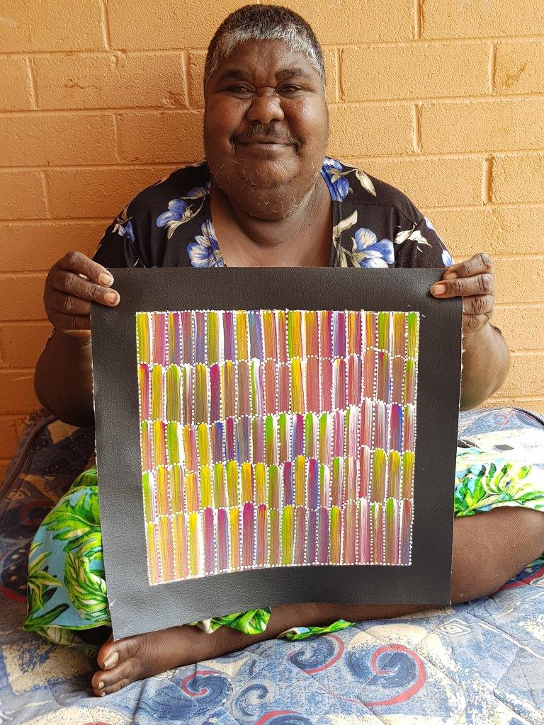 Jeannie Mills Pwerle Aboriginal Art