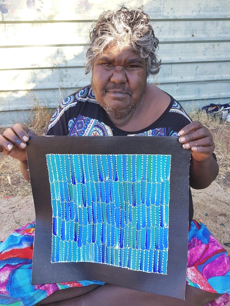 Jeannie Mills Pwerle Aboriginal Art