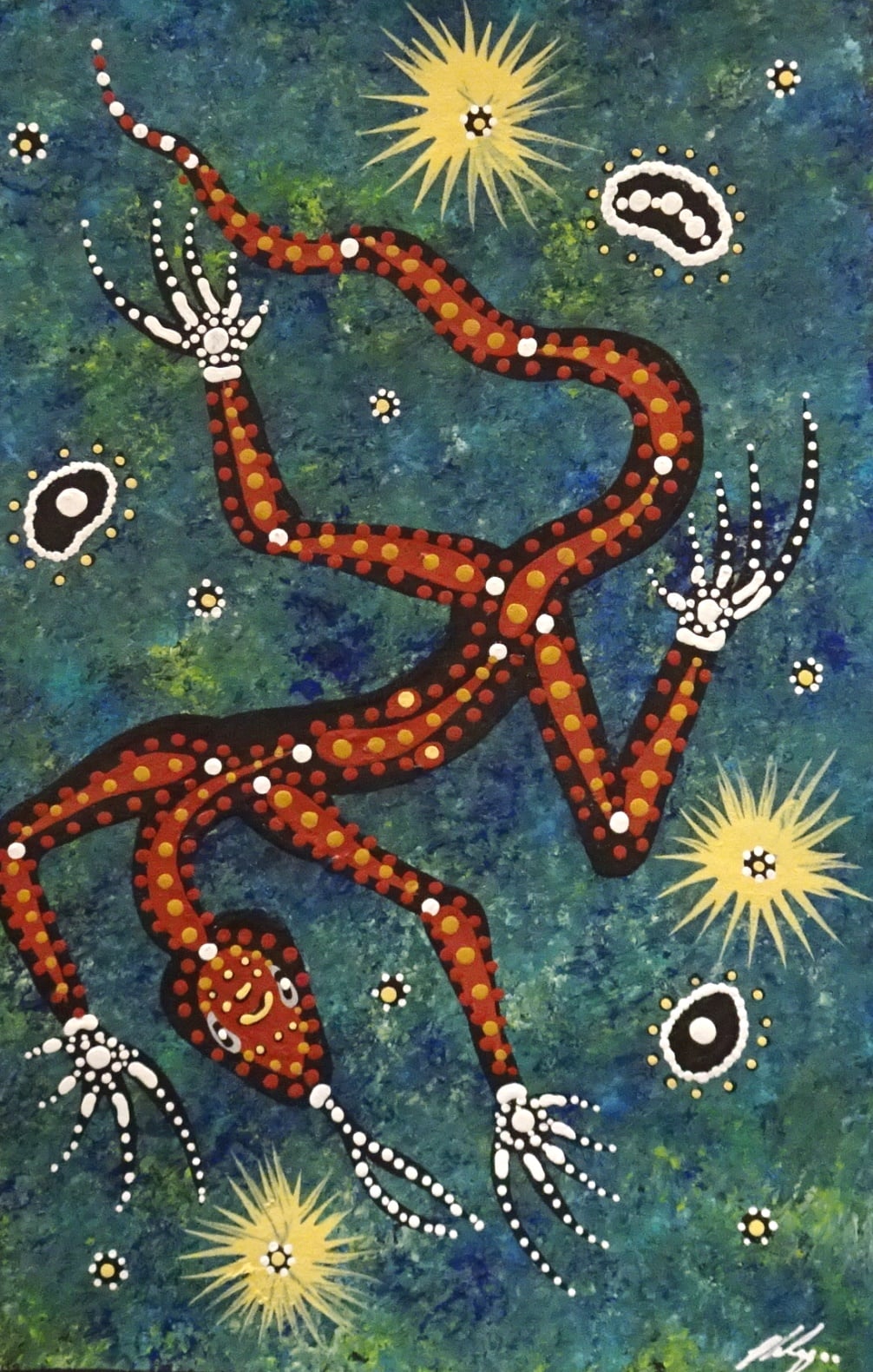 Justin Ronberg Japarula Aboriginal Art