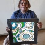 Nellie Marks Nakamarra Aboriginal Art