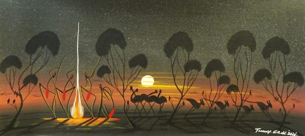 Tommy Crow Aboriginal Art