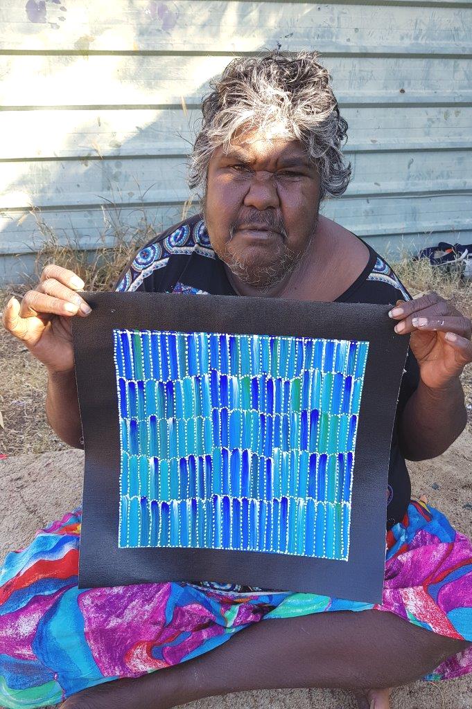 Jeannie Mills Pwerle Aboriginal Art