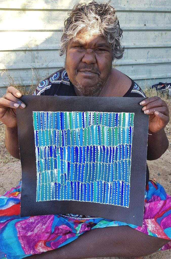 Jeannie Mills Pwerle Aboriginal Art