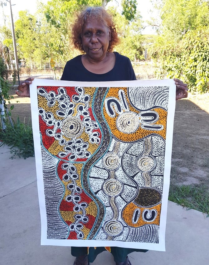 Numina Sisters Aboriginal Art