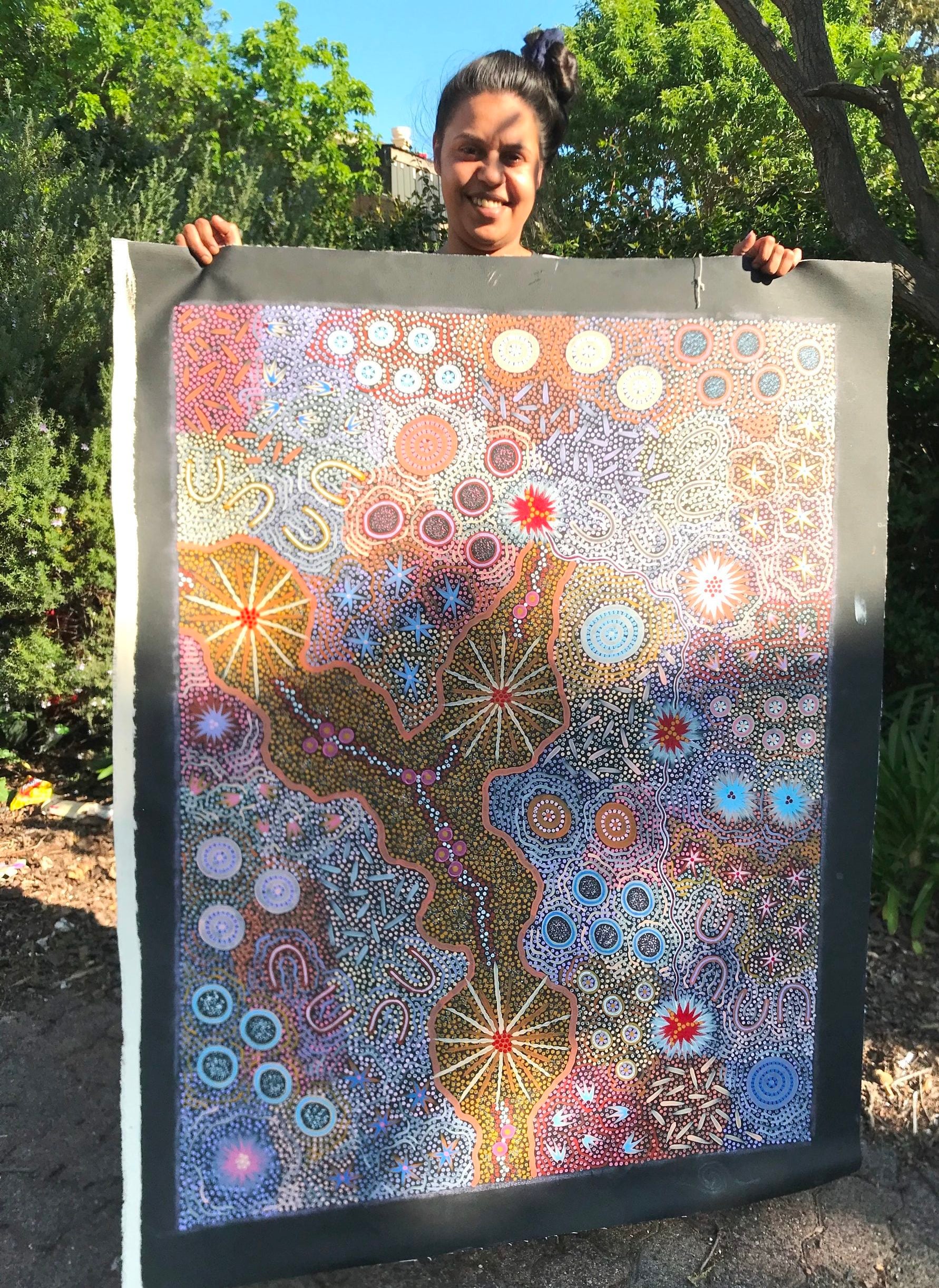 Chelsea Possum Aboriginal Art