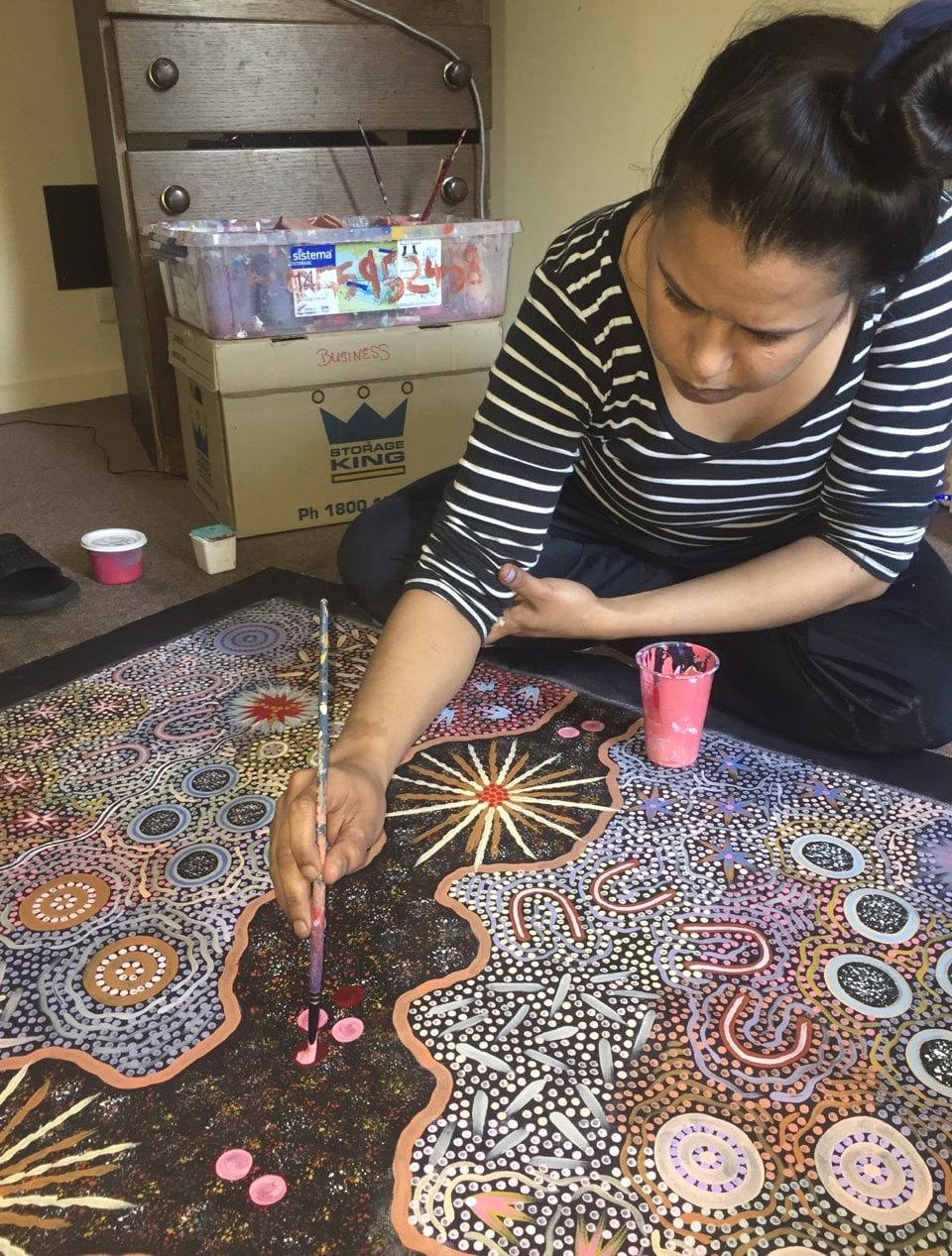 Chelsea Possum Aboriginal Art